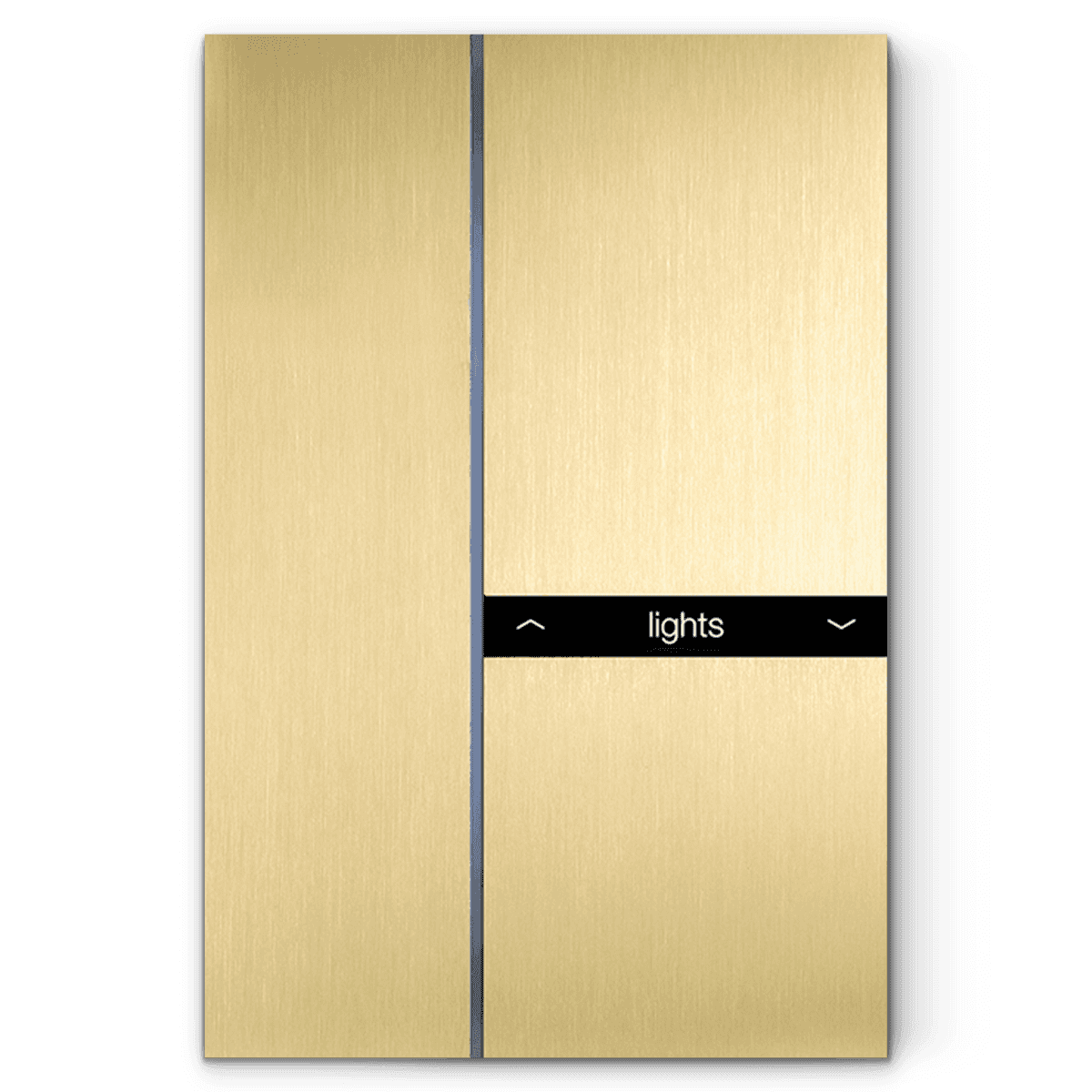 Basalte Fibonacci in Brushed Brass, Design Switch