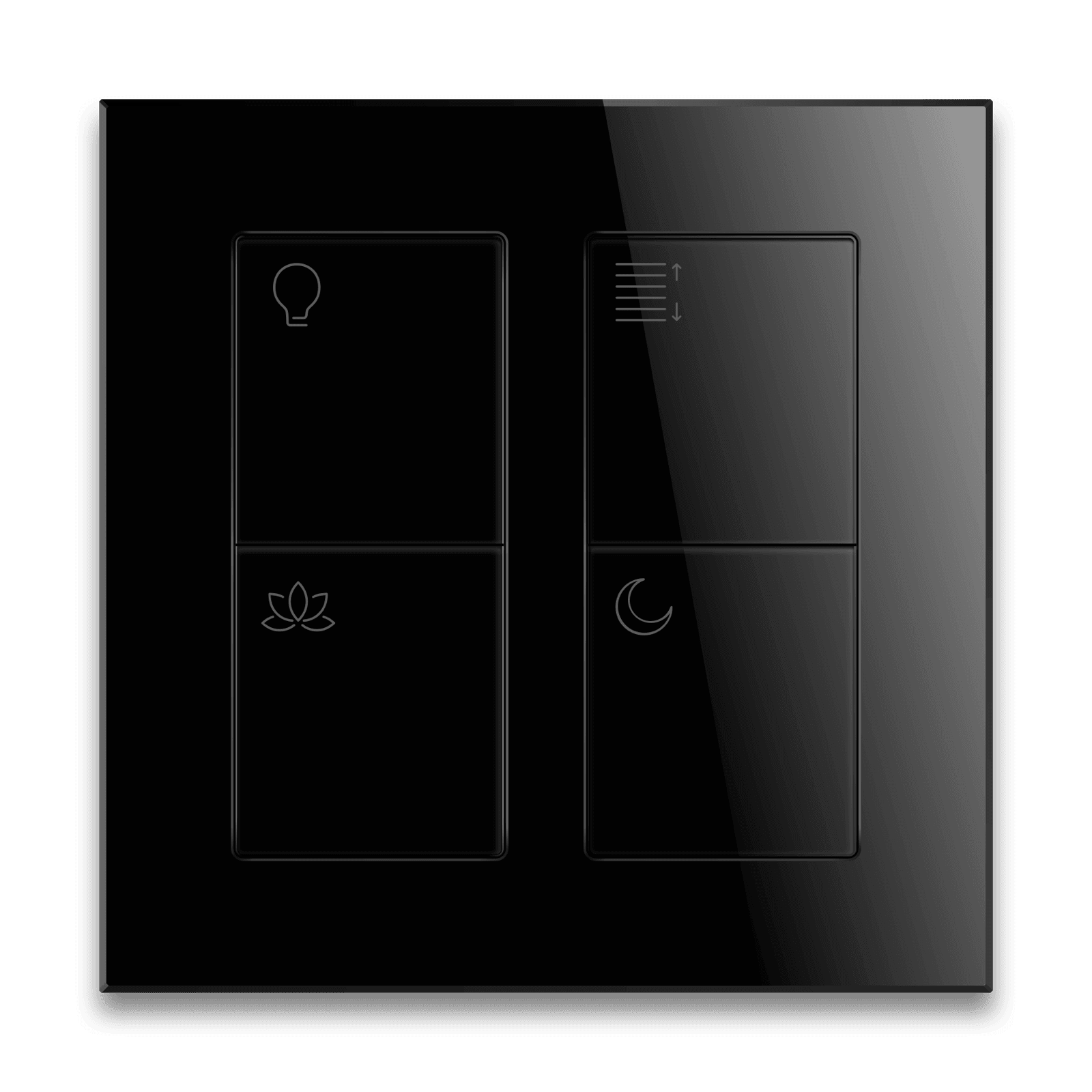Black Nova ALBA, ALBA Collection, Push-Button Keypads