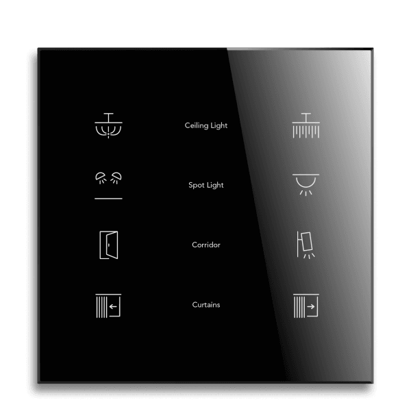 Black Nova ARIA, ARIA Collection, Glass Touch Keypads