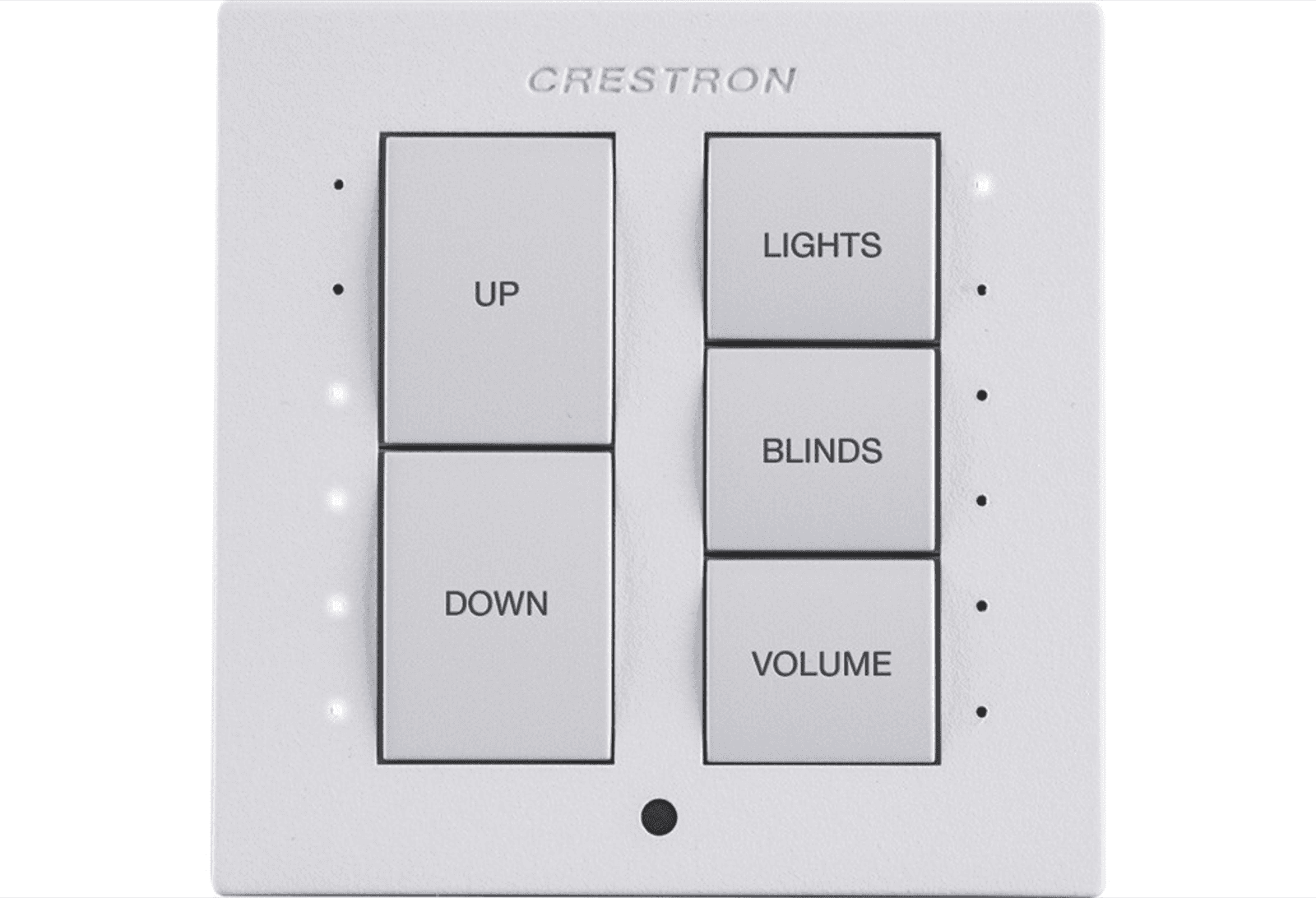 Crestron C2NI-CB in Textured Black, Cameo® Keypad, International