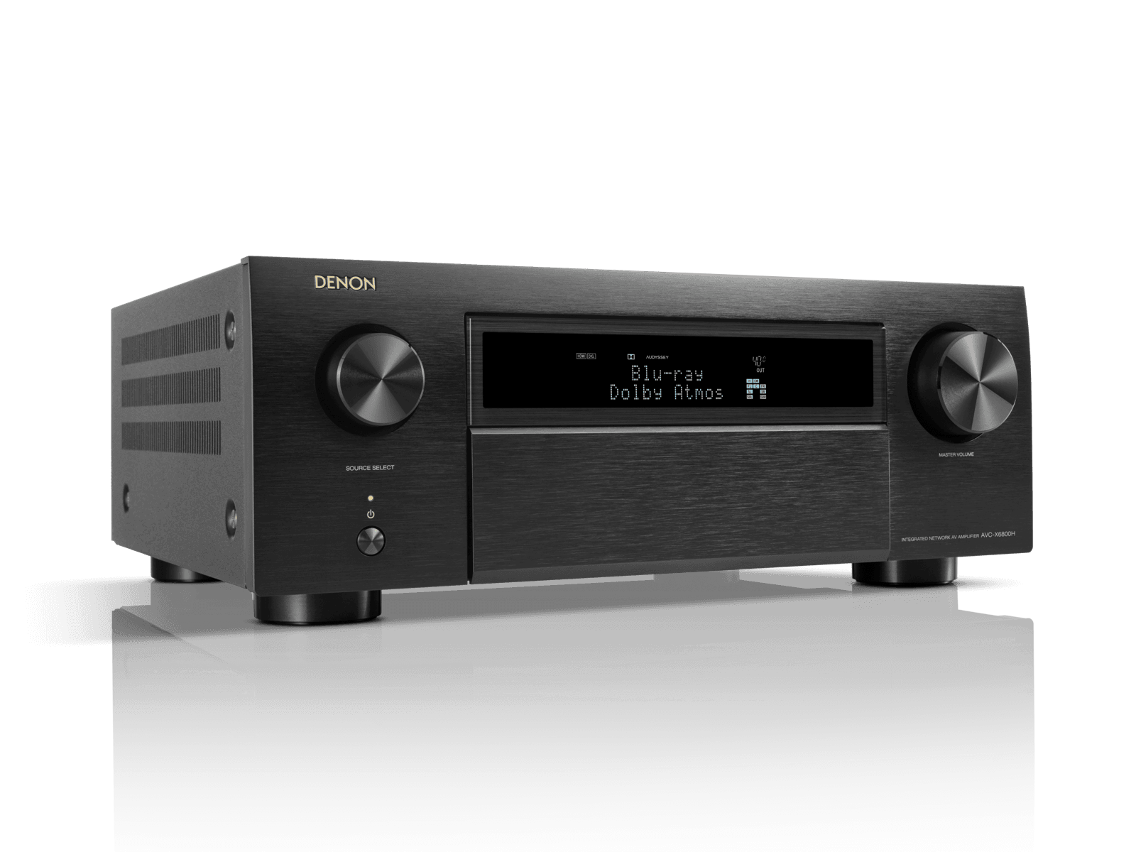 Denon AVC-X6800H in Black, 11.4 Channel 8K AV Amplifier