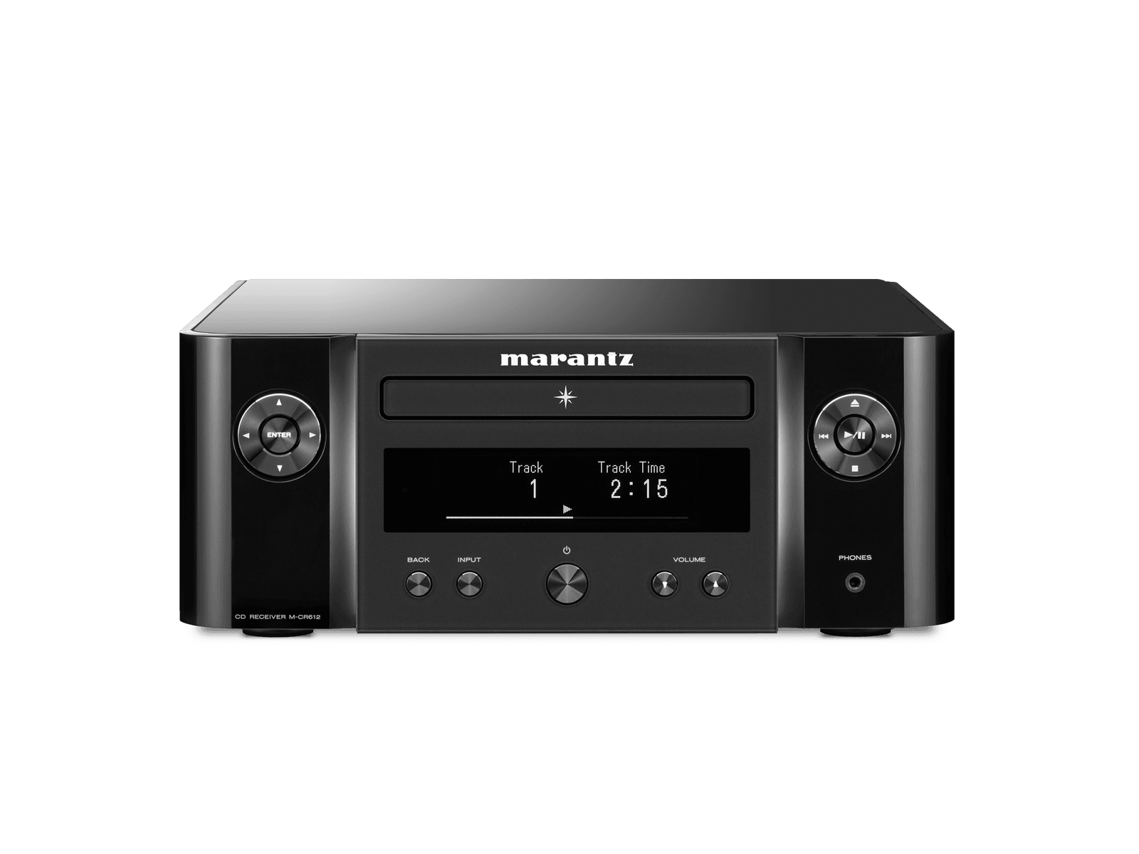 Marantz M-CR612 in Black, Compact Network CD Receiver